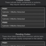 Rev allows you to see your Check Engine Light codes and adds some human readable text.